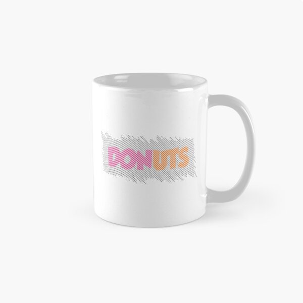 Item preview, Donuts hatched lines text typography  designed and sold by Donutlovers.