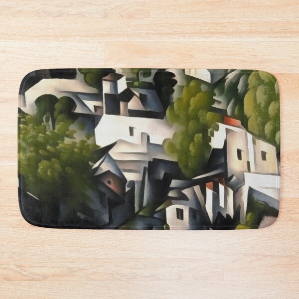 Item preview, Kayakoy Village Greek Houses Abstract Art designed and sold by taiche.