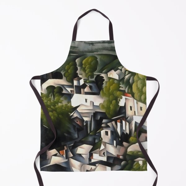 Item preview, Kayakoy Village Greek Houses Abstract Art designed and sold by taiche.