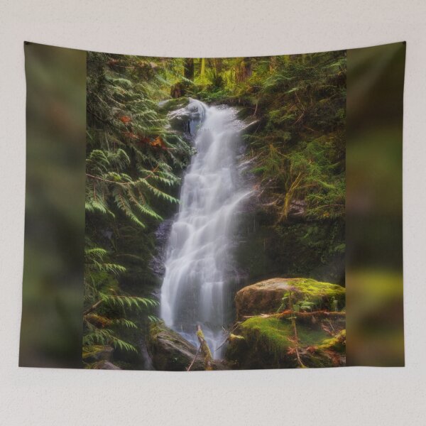 Item preview, Waterfall in Olympic National Park, WA designed and sold by Kathy Weaver.