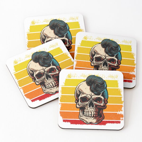 Item preview, A Hipster Rock Skull designed and sold by SinMagellan.