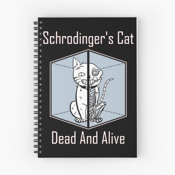 Item preview,  Schrodinger's Cat Dead And Alive designed and sold by Sameart ⭐⭐⭐⭐⭐.