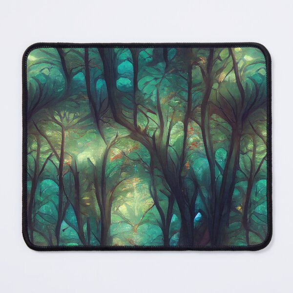 Item preview, Forest Pattern Magical tile art designed and sold by egilsee.