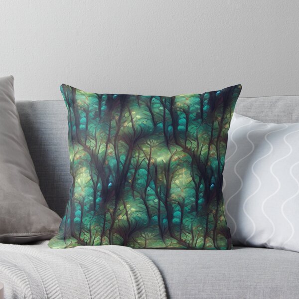 Item preview, Forest Pattern Magical tile art designed and sold by egilsee.