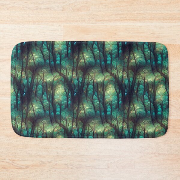Item preview, Forest Pattern Magical tile art designed and sold by egilsee.