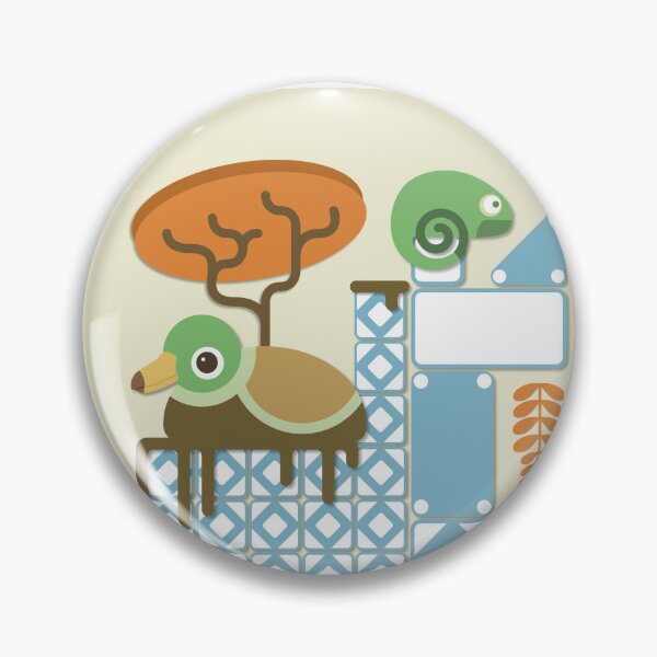 Item preview, Duck & Chameleon designed and sold by MarshlandOracle.