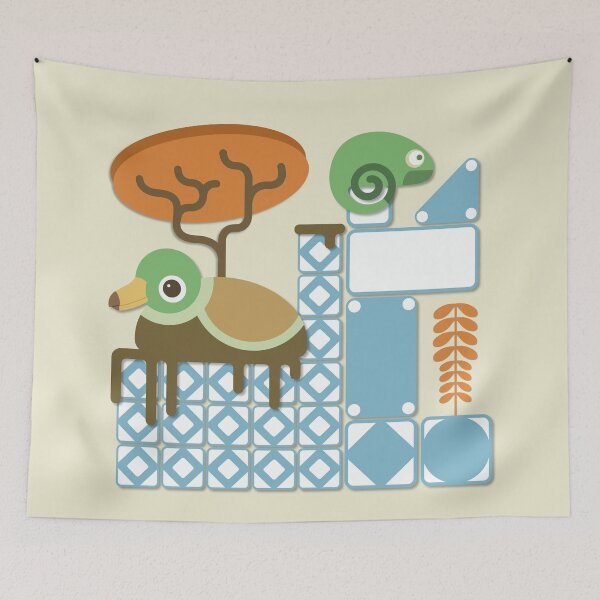 Item preview, Duck & Chameleon designed and sold by MarshlandOracle.