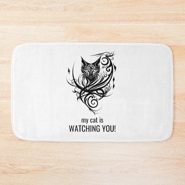 Item preview, My Cat is Watching You designed and sold by ShadowAndSlate.
