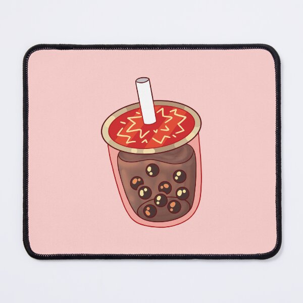 Item preview, Amber Bubble Tea - Genshin Impact designed and sold by peachjellycube.