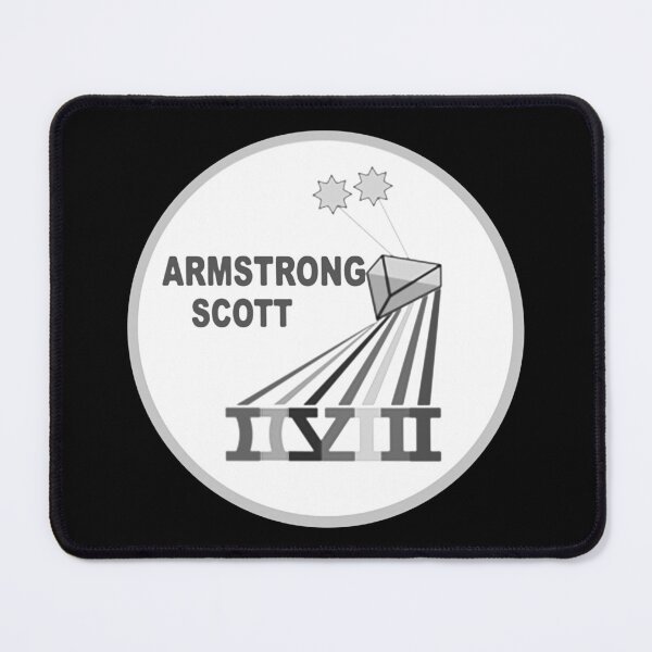 Item preview, Gemini 8 patch - black and white designed and sold by trendistudio.