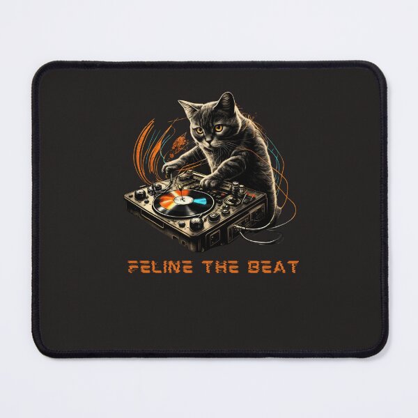 Item preview, Cat DJ - Feline the beat designed and sold by Something Clever.
