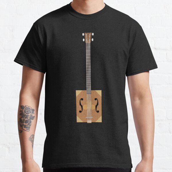 Voodoo Boogie Cigar Box Guitar - Premium Unisex T-Shirt (Light on