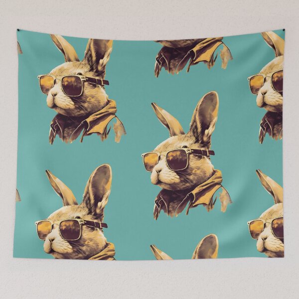 Artikelvorschau, Cool Easter Bunny wearing Sunglasses entworfen und verkauft von Apeful.