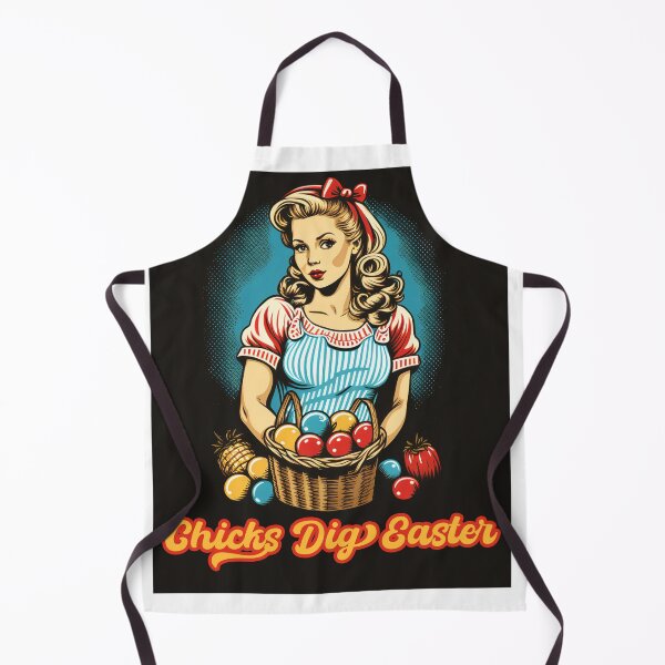 Item preview, Chicks Dig Easter sunday 1950s-style designed and sold by thecastel.