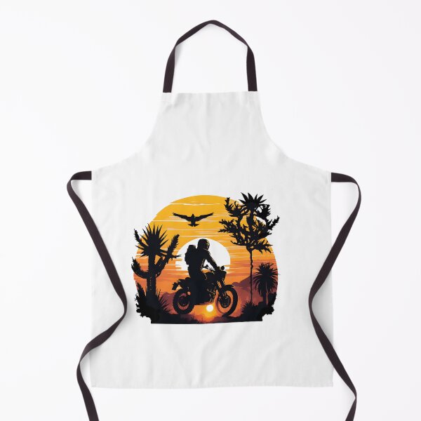 Item preview, Vintage Sunset Adventure Motorcycle designed and sold by starider.