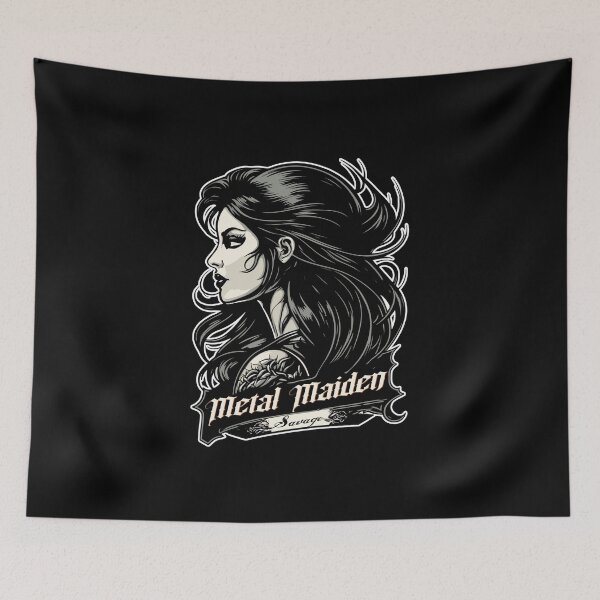 Item preview, Metal Maiden designed and sold by vintage-grrrl.