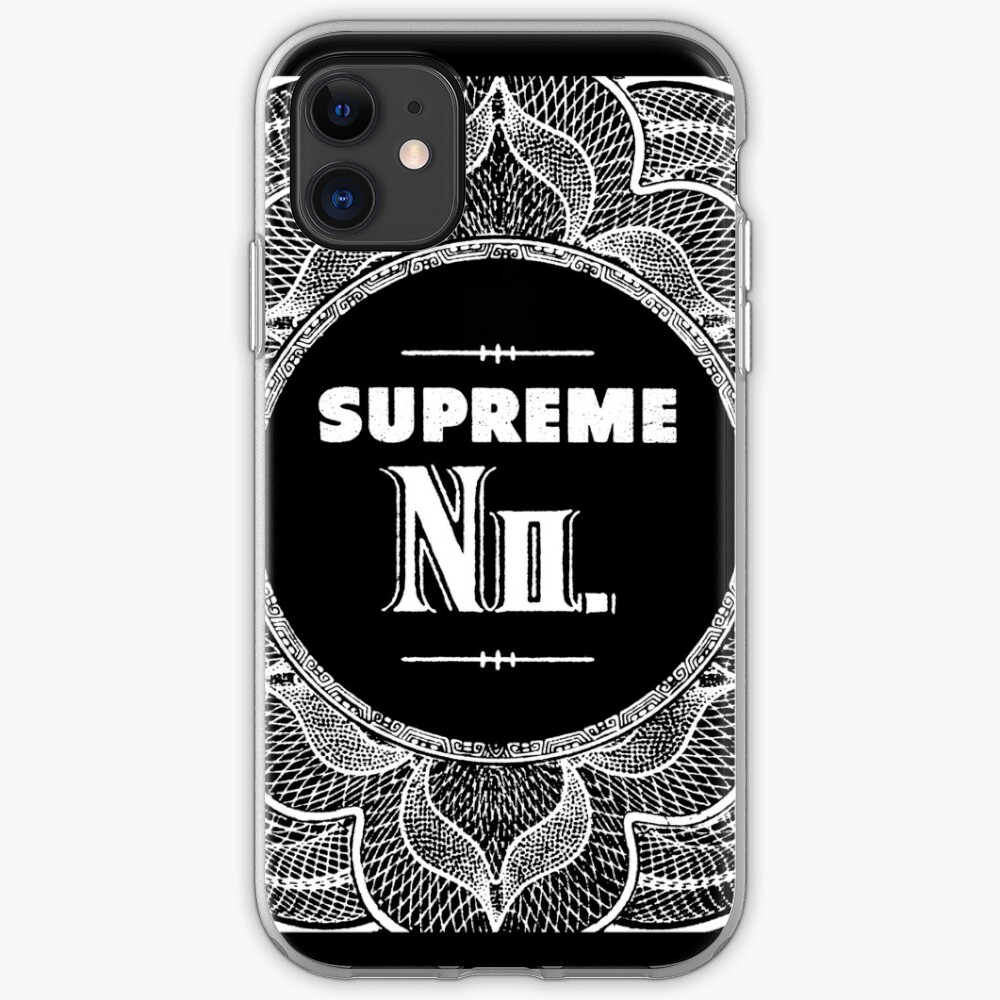 Supreme No Iphone Case Cover By Postlopez Redbubble