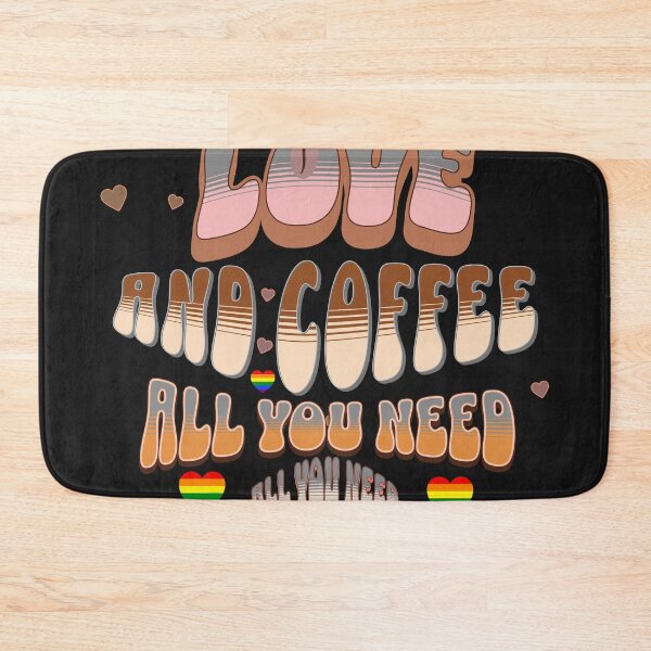 Item preview, love and coffee is all you need designed and sold by Cassa1224.
