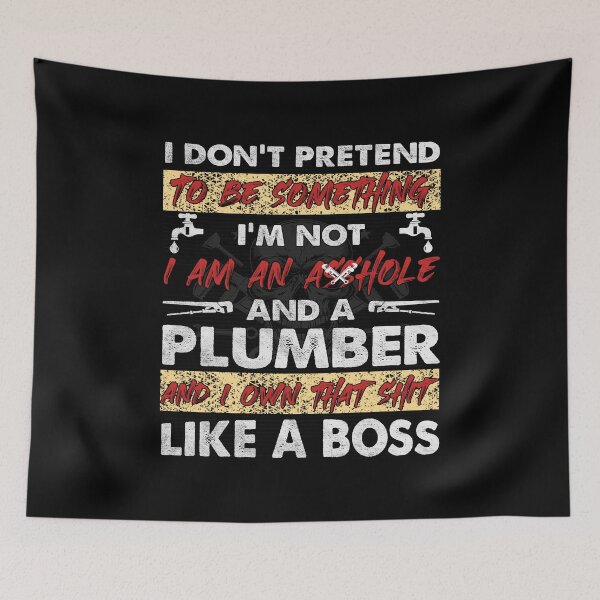 Item preview, Plumber like a boss Funny Plumber designed and sold by Trendy Valley .