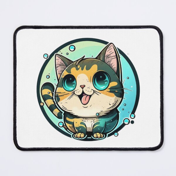 Item preview, Cute Happy Cat designed and sold by KukiStickers.