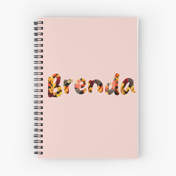 Item preview, Floral Brenda Name : Brenda Name With Flowers  designed and sold by ABCDEmily ©.