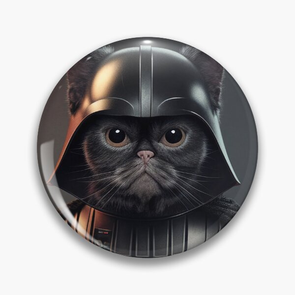 Item preview, Cat in Helmet on the Dark Side designed and sold by My-Magic-World.