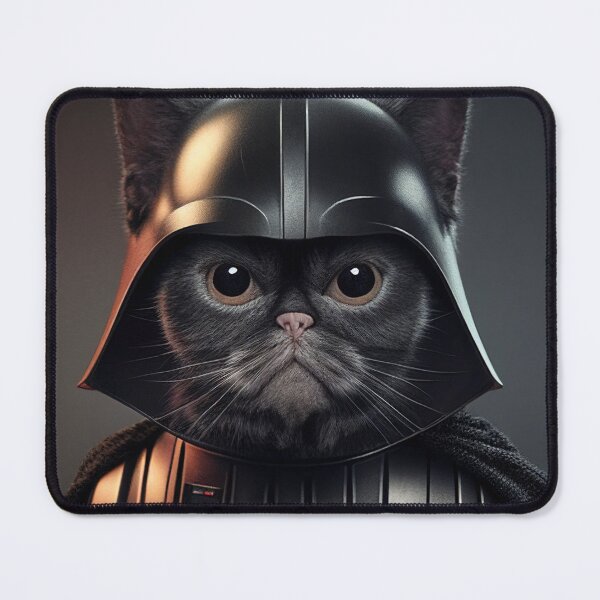 Item preview, Cat in Helmet on the Dark Side designed and sold by My-Magic-World.