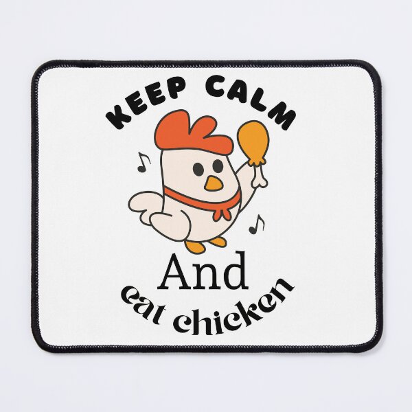 Item preview, keep calm and eat chicken designed and sold by Exacto.