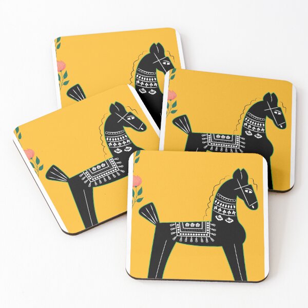 Item preview, Dark Horse Indian Art Sticker designed and sold by HappyDoki.