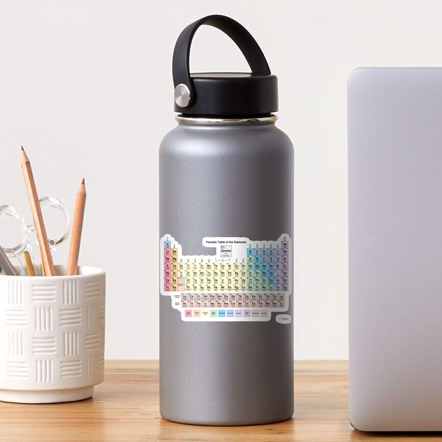 #Периодическаятаблица #Periodic #Table of the #Elements #PeriodicTableoftheElements Sticker