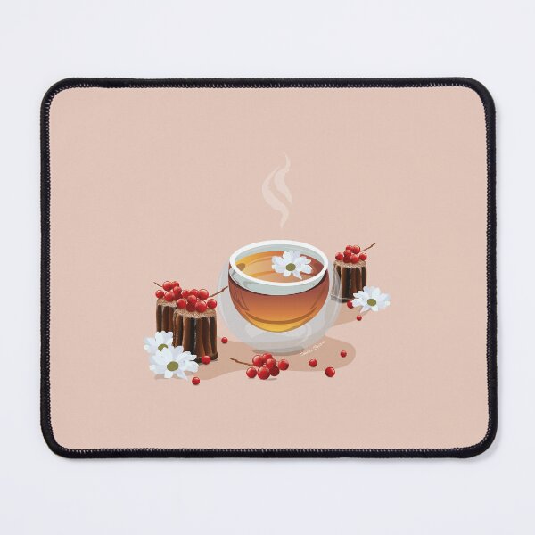 Item preview, Cup of tea and bordeaux canelés designed and sold by Emilie BESSON.