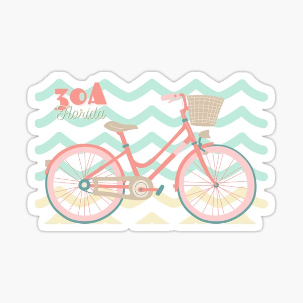 Item preview, 30A Florida Beach Bike  designed and sold by mnkygirl13.