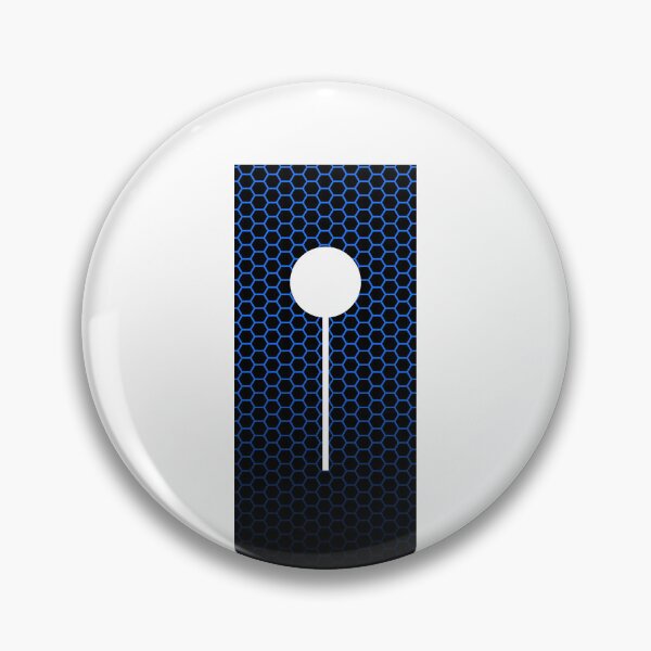 Item preview, Blue and Black Monolith, Alien Structure Hexagon designed and sold by RiciPaneto.