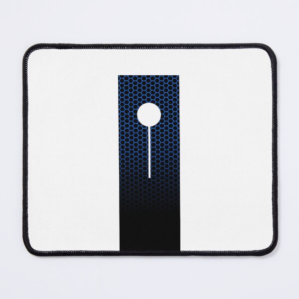 Item preview, Blue and Black Monolith, Alien Structure Hexagon designed and sold by RiciPaneto.