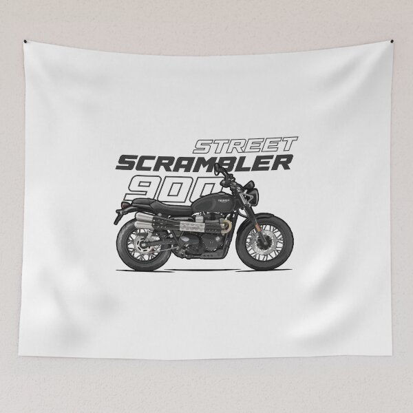 Item preview, Street Scrambler 900 - Black designed and sold by Tomislav Lozić.