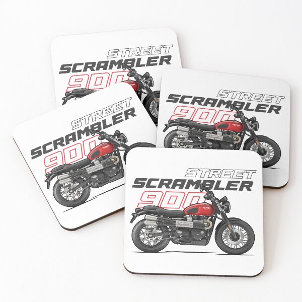 Item preview, Street Scrambler 900 - Red designed and sold by Tomislav Lozić.