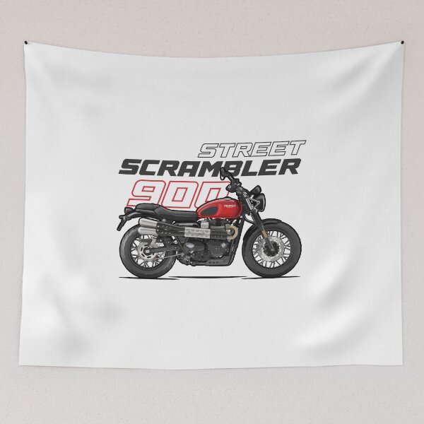 Item preview, Street Scrambler 900 - Red designed and sold by Tomislav Lozić.