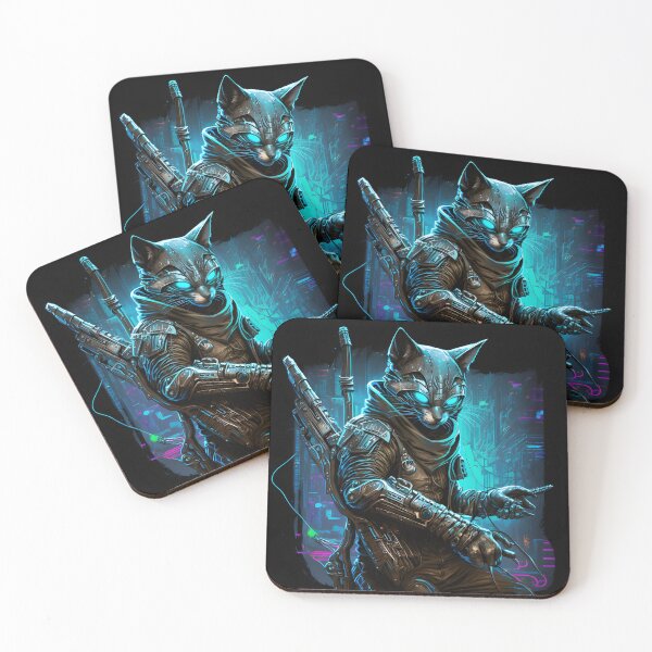 Item preview, Super Hero The Cyber Cat Number 1 designed and sold by asurathunder.