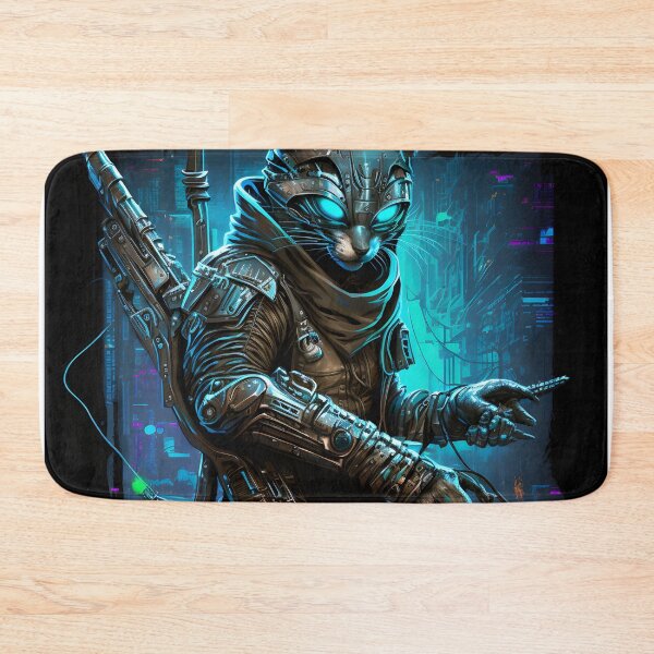 Item preview, Super Hero The Cyber Cat Number 1 designed and sold by asurathunder.