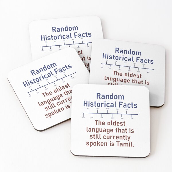 Item preview, The Oldest Language - History Fact designed and sold by CrankyOldDude.
