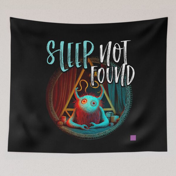 Item preview, sleep no found, insomnia, no sleep club designed and sold by themoniae.