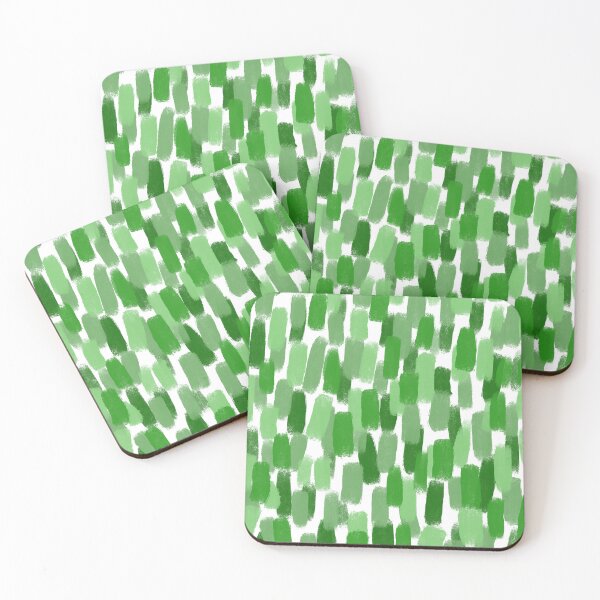 Item preview, Bright Green, Abstract, Paint Brush Effect designed and sold by OneThreeSix.