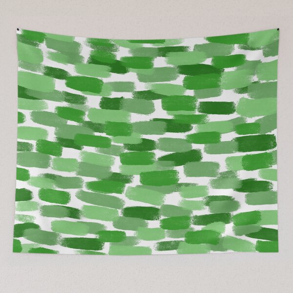 Item preview, Bright Green, Abstract, Paint Brush Effect designed and sold by OneThreeSix.