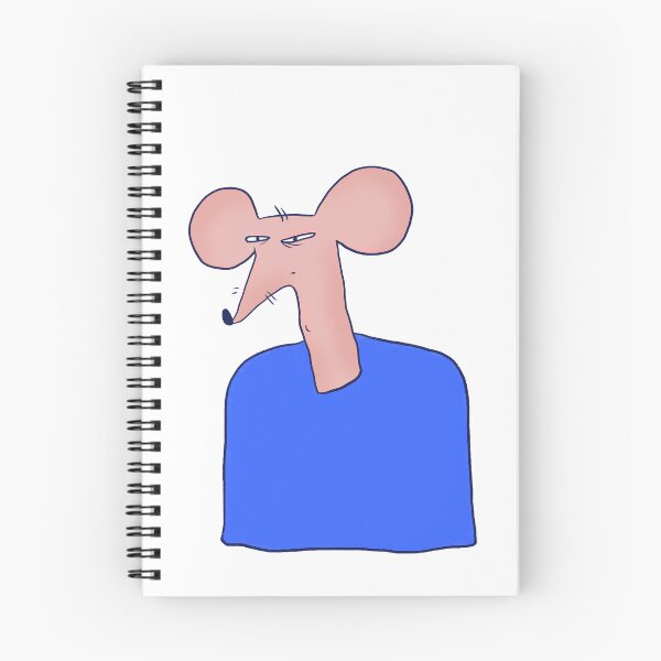 Item preview, Funny and suspicious skinny rat in blue sweater designed and sold by IULIART.
