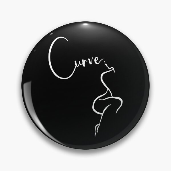 Item preview, Curve Pin (white) designed and sold by The-RIG-Project.