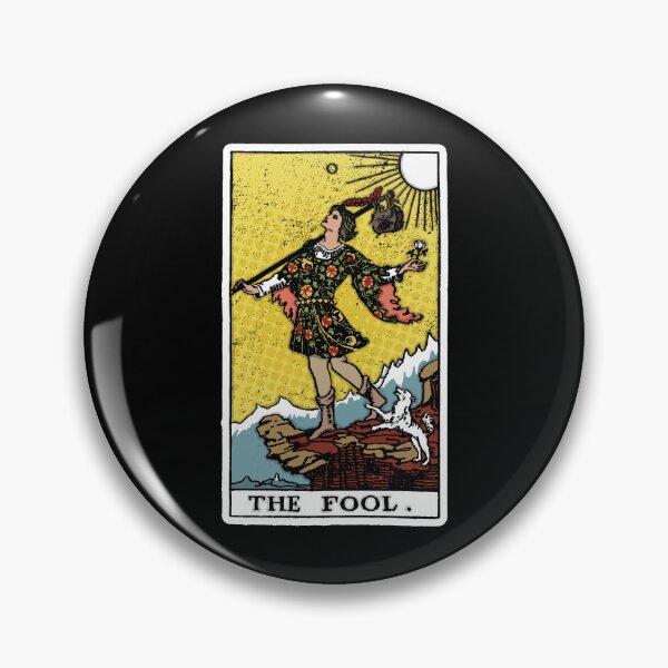 Item preview, The Fool Tarot Card - Major Arcana - Fortune Telling - Occult - Colour designed and sold by createdezign.