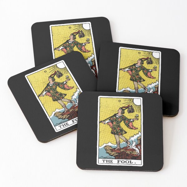 Item preview, The Fool Tarot Card - Major Arcana - Fortune Telling - Occult - Colour designed and sold by createdezign.