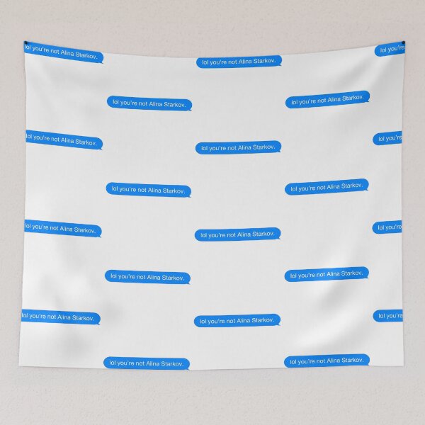 Item preview, lol you're not Alina Starkov. designed and sold by rawlex.