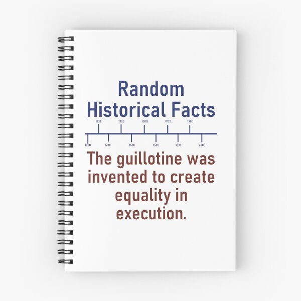 Item preview, The Guillotine Was Invented  - History Fact designed and sold by CrankyOldDude.