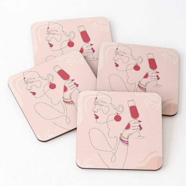 Item preview, Modern Woman - Stay Sanskari Sticker designed and sold by HappyDoki.